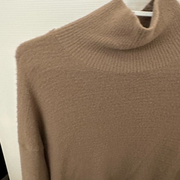 Aritzia Turtle Neck Beige/Brown - Picture 2 of 3